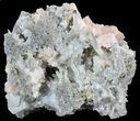 Pink Dolomite, Quartz & Pyrite - China #46037-1